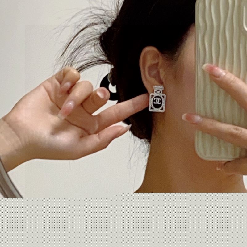 Ch*el earrings